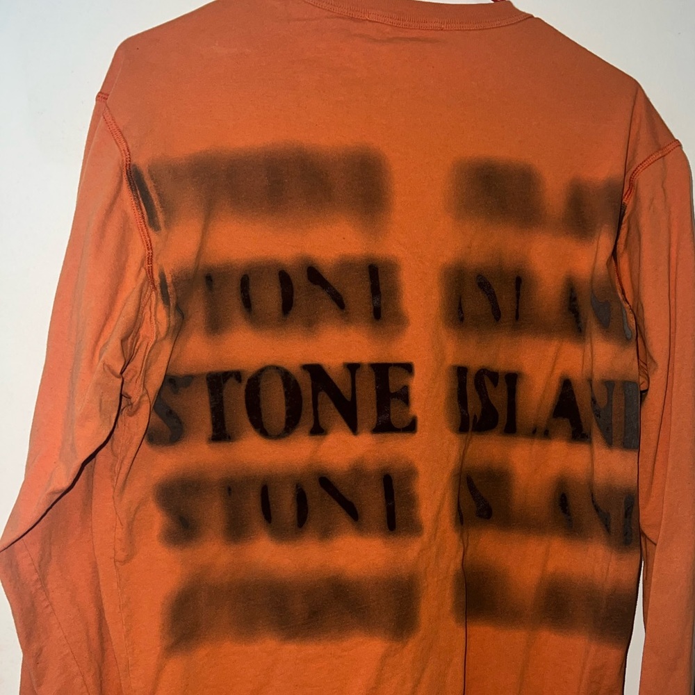 Stone island large long sleeve t-shirt